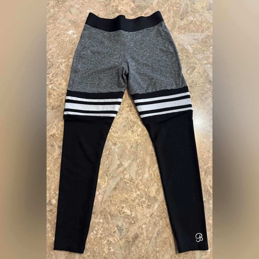 Bombshell Sportswear Charcoal and Ebony Leggings
